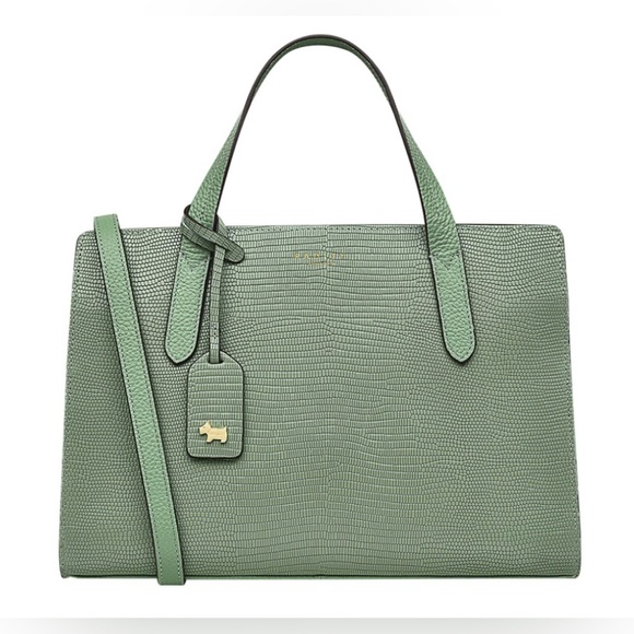 RADLEY Jade Richmond Mews - Faux Medium Zip Around Grab NWOT - Picture 1 of 11